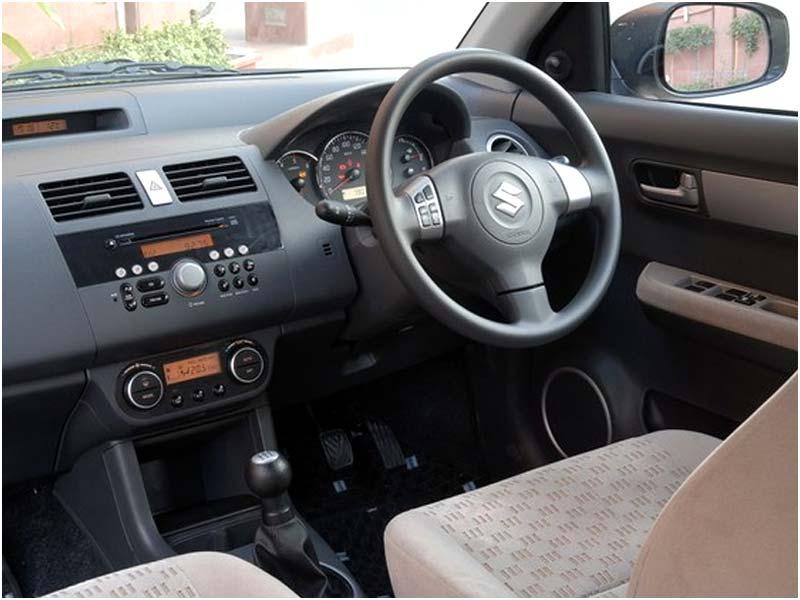 There is an integrated audio system within the Maruti Suzuki Swift Dzire car